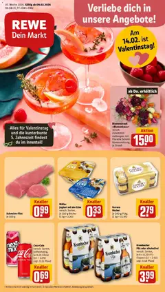Rewe prospekt Tübingen / Innenstadt	 ab 09.02.2026 gültig