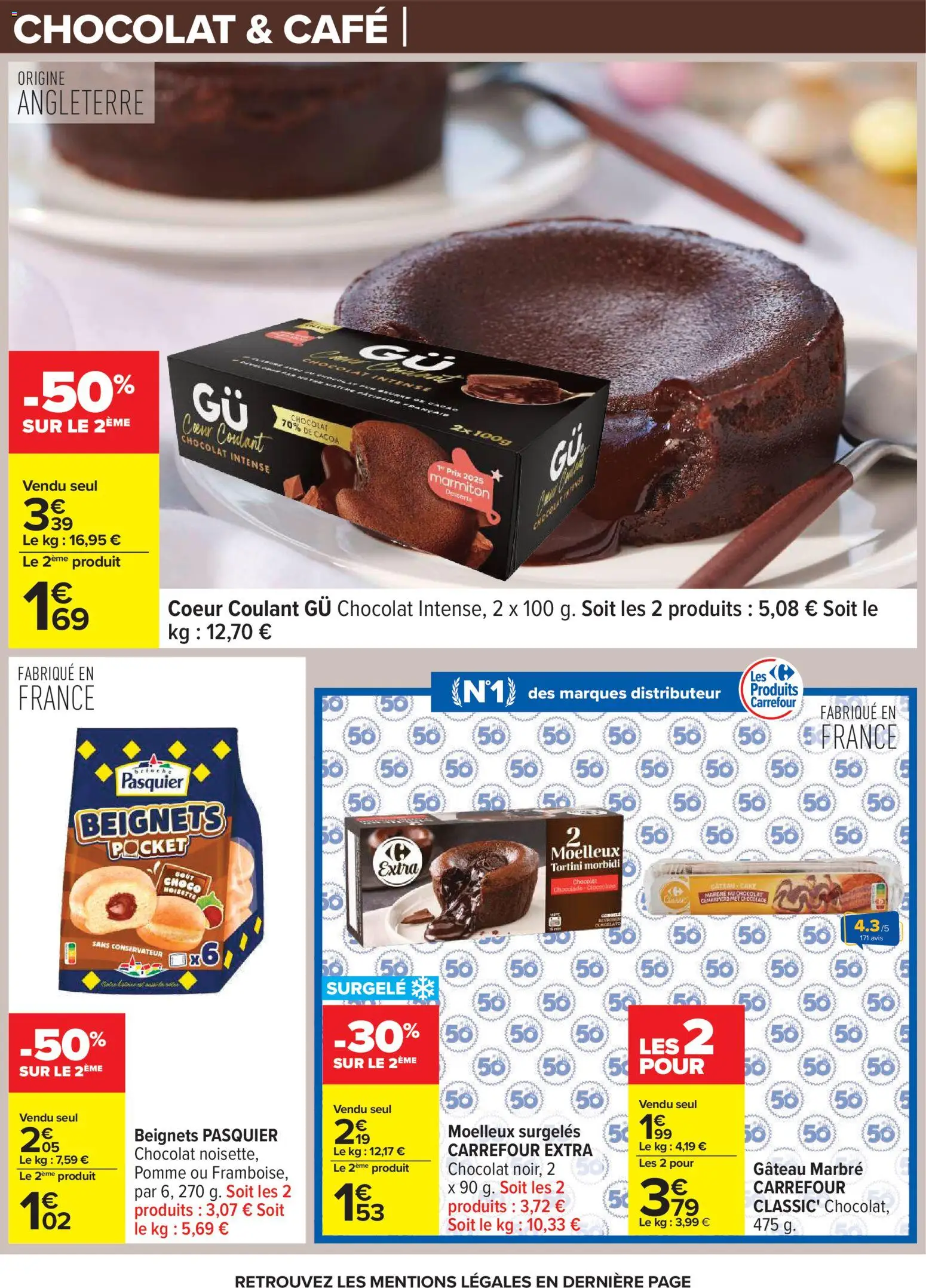 {H1} | Page: 30 | Produits: Pomme, Café, Chocolat