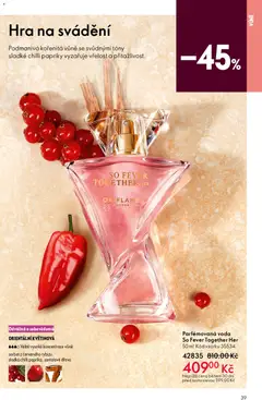 Náhled letáku Oriflame katalog č. 04/2026 od 04.03.2026 | Strana: 39 | Produkty: Voda, Hra, Sorbet