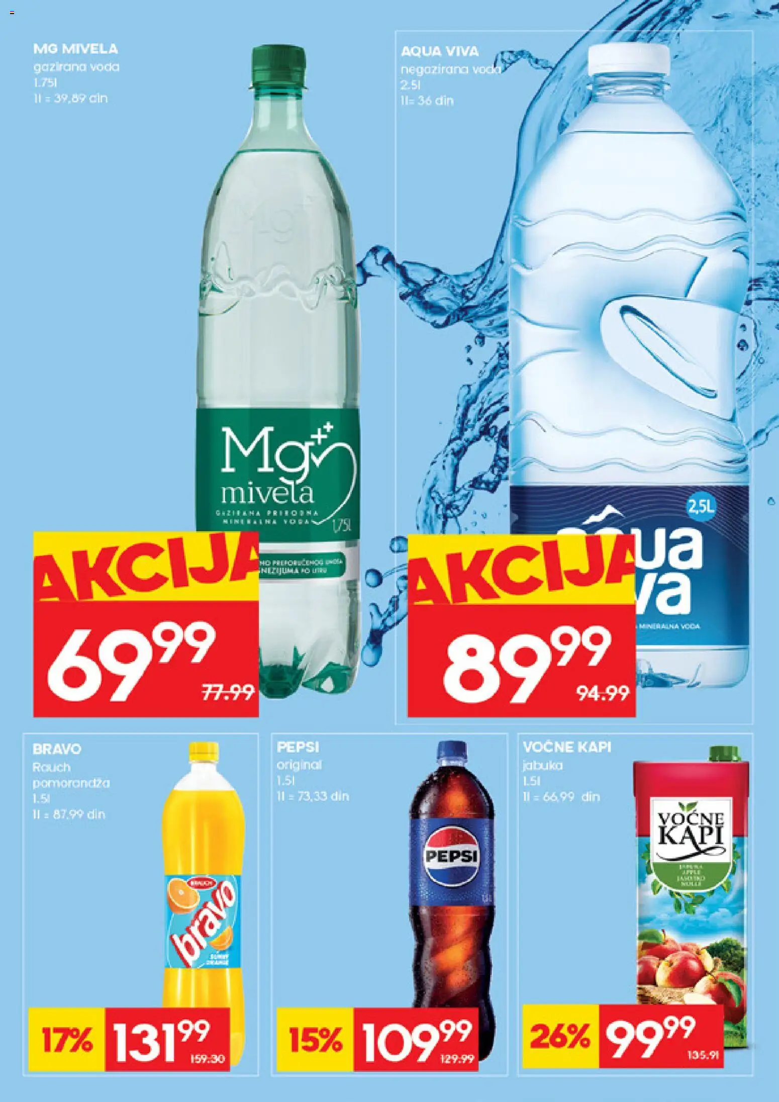 Roda katalog - važi od 12.03.2026 | Strana: 22 | Proizvode: Voda, Pomorandza, Pepsi