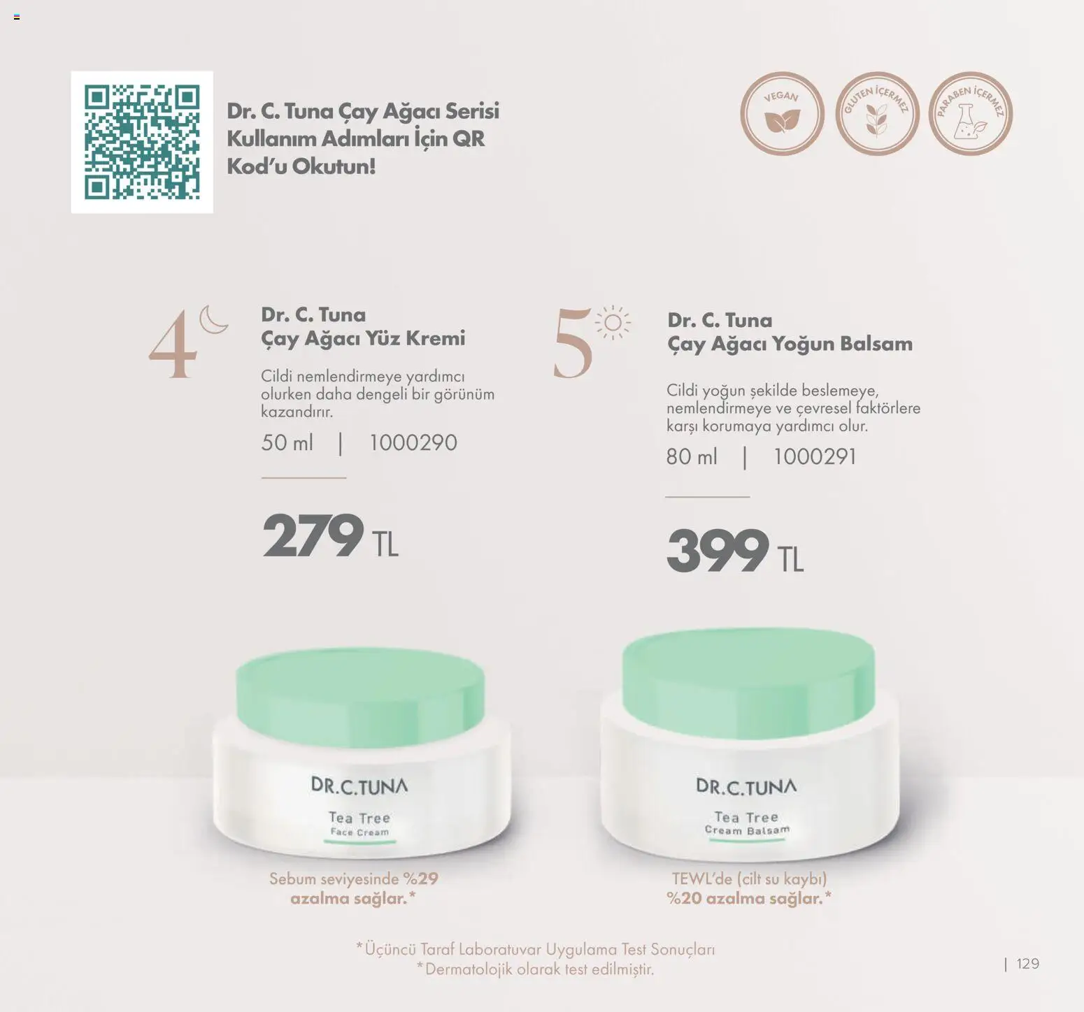 Farmasi Katalog - 01.01.2026 tarihinden itibaren geçerlidir | Sayfa: 129 | Ürünler: Çay, Su