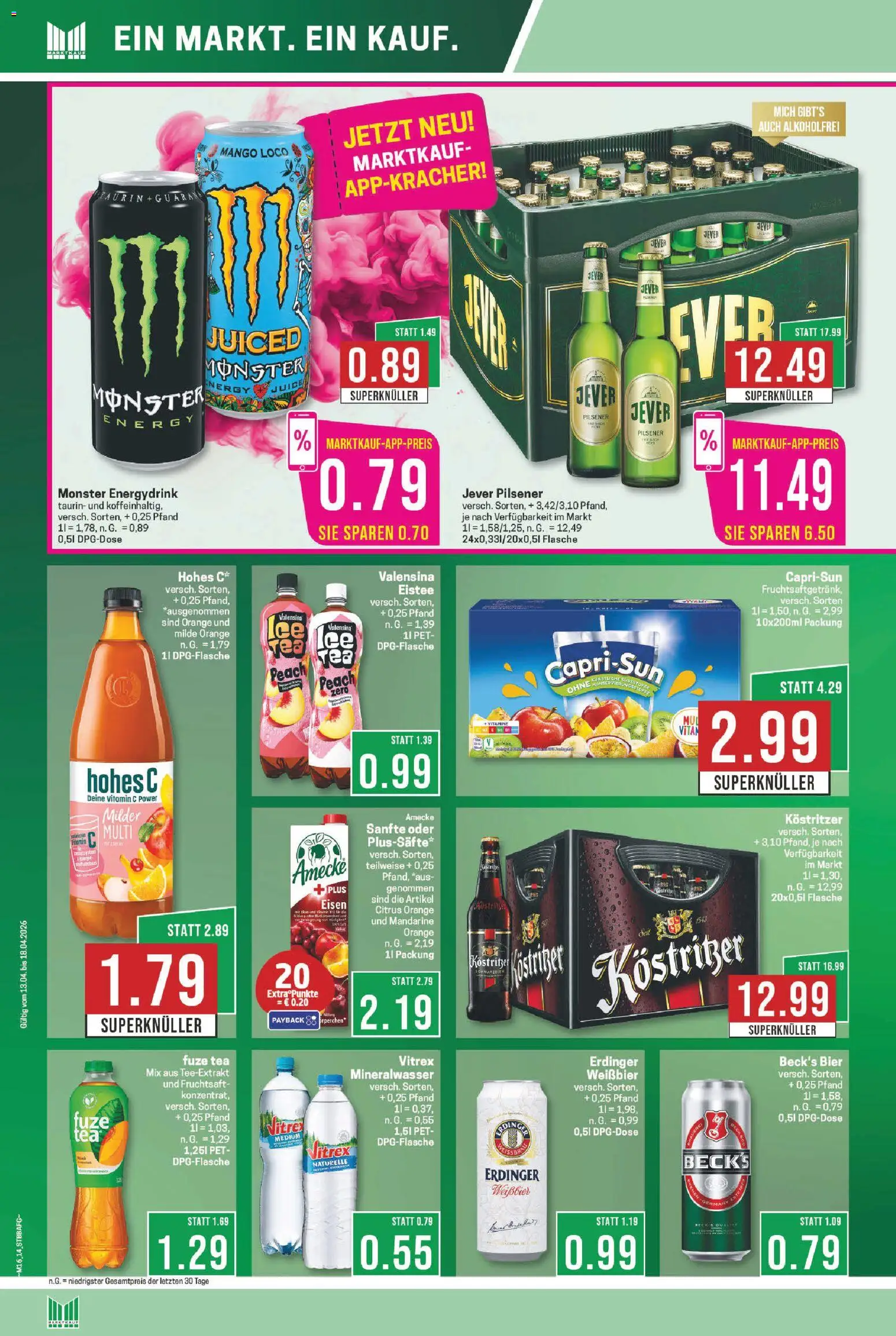 Marktkauf Prospekt 	 – gültig ab 13.04.2026 | Seite: 14