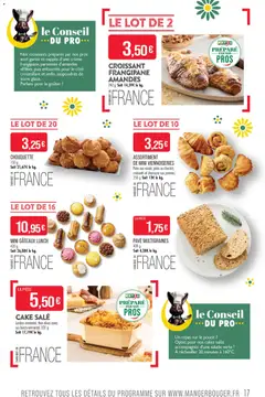 Match Supermarché - Prévisualisation de Match Supermarché - Délicieuses pâques valide à partir de 31.03.2026 | Page: 17 | Produits: Chorizo, Thon, Viennoiseries, Crème
