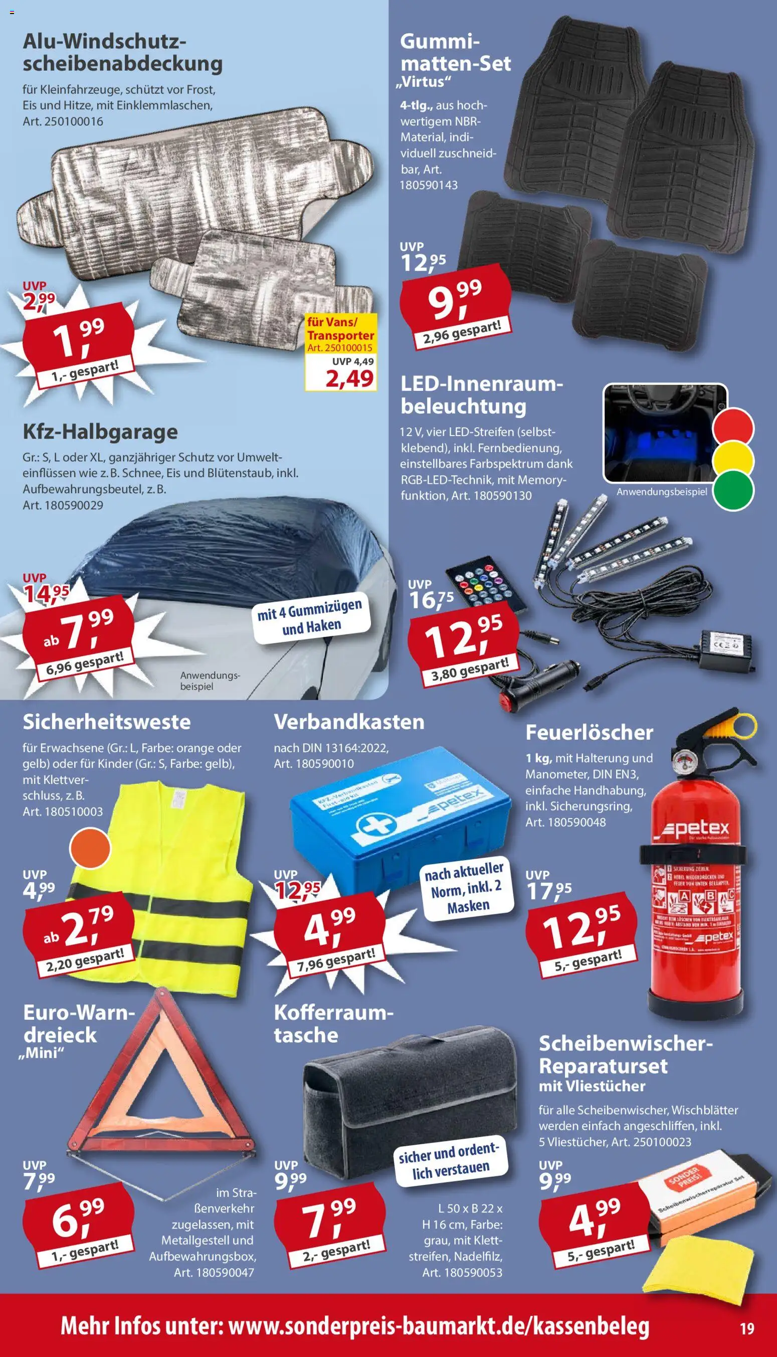 Sonderpreis Baumarkt Prospekt 	 – gültig ab 06.12.2025 | Seite: 19 | Produkte: Tasche, Eis