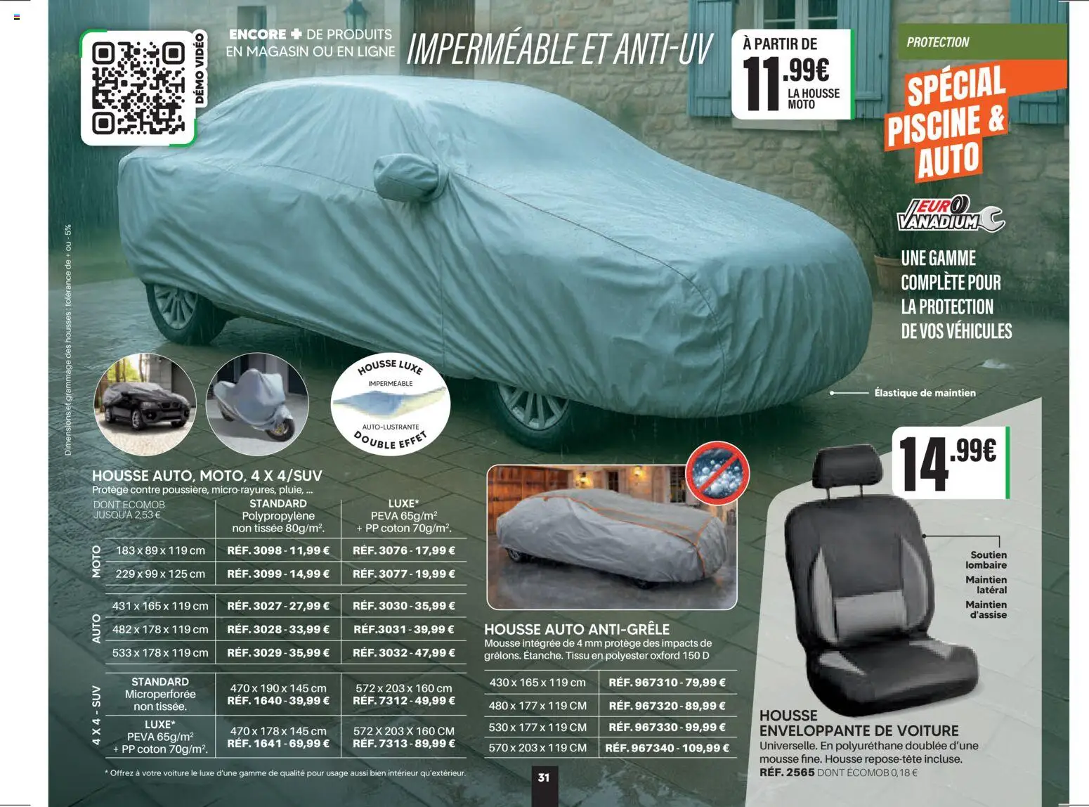 {H1} | Page: 31 | Produits: Vidéo, Coton, Mousse