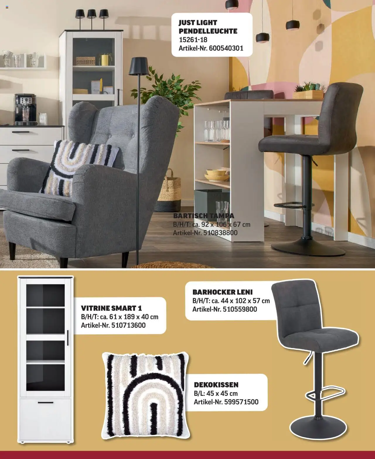 Poco Prospekt 	 - gültig ab dem 09.08.2025 | Seite: 25 | Produkte: Vitrine, Bartisch, Barhocker
