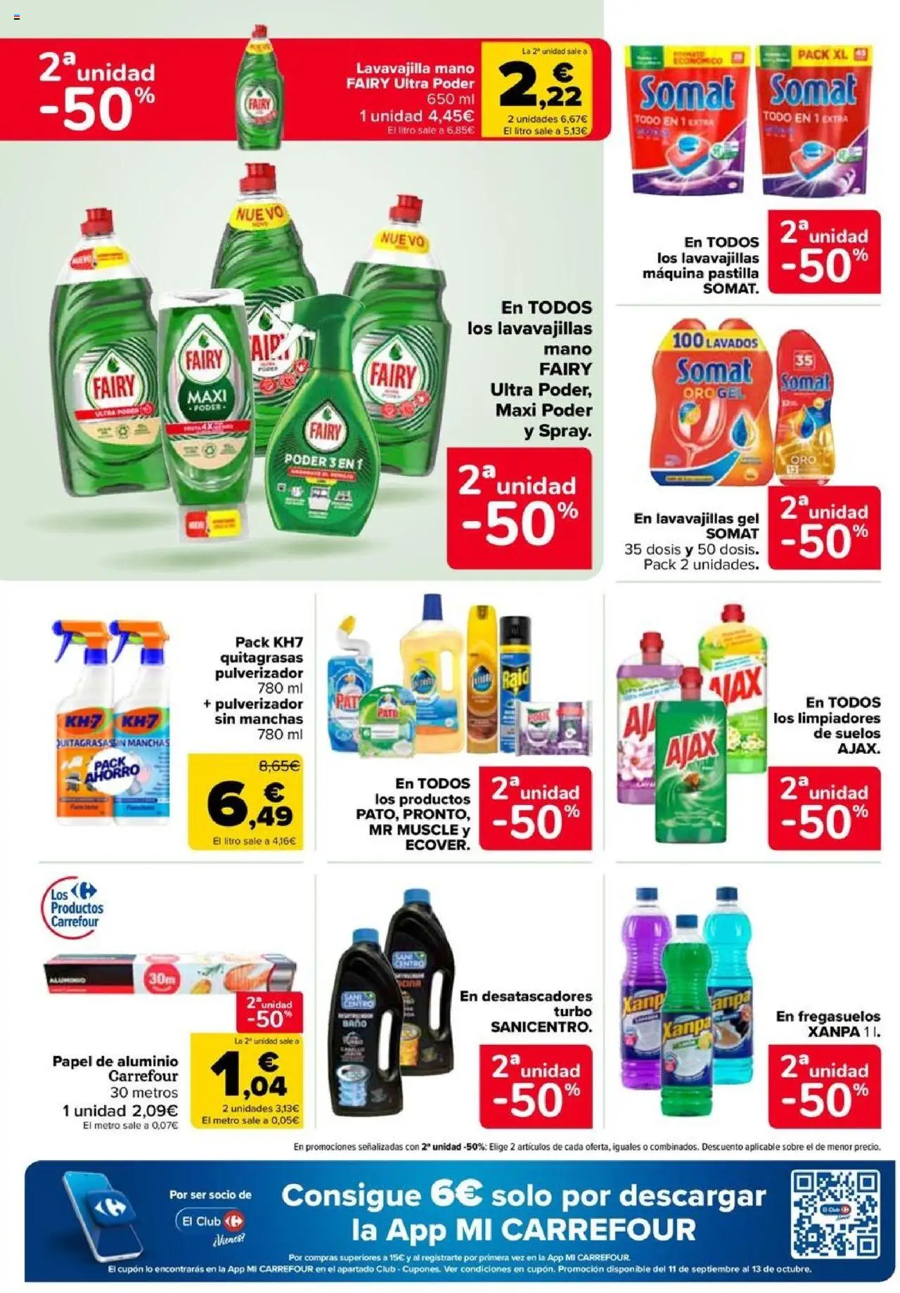 Carrefour folleto │ válido desde el 11.09.2025 | Página: 58 | Productos: Lavavajillas, Baño