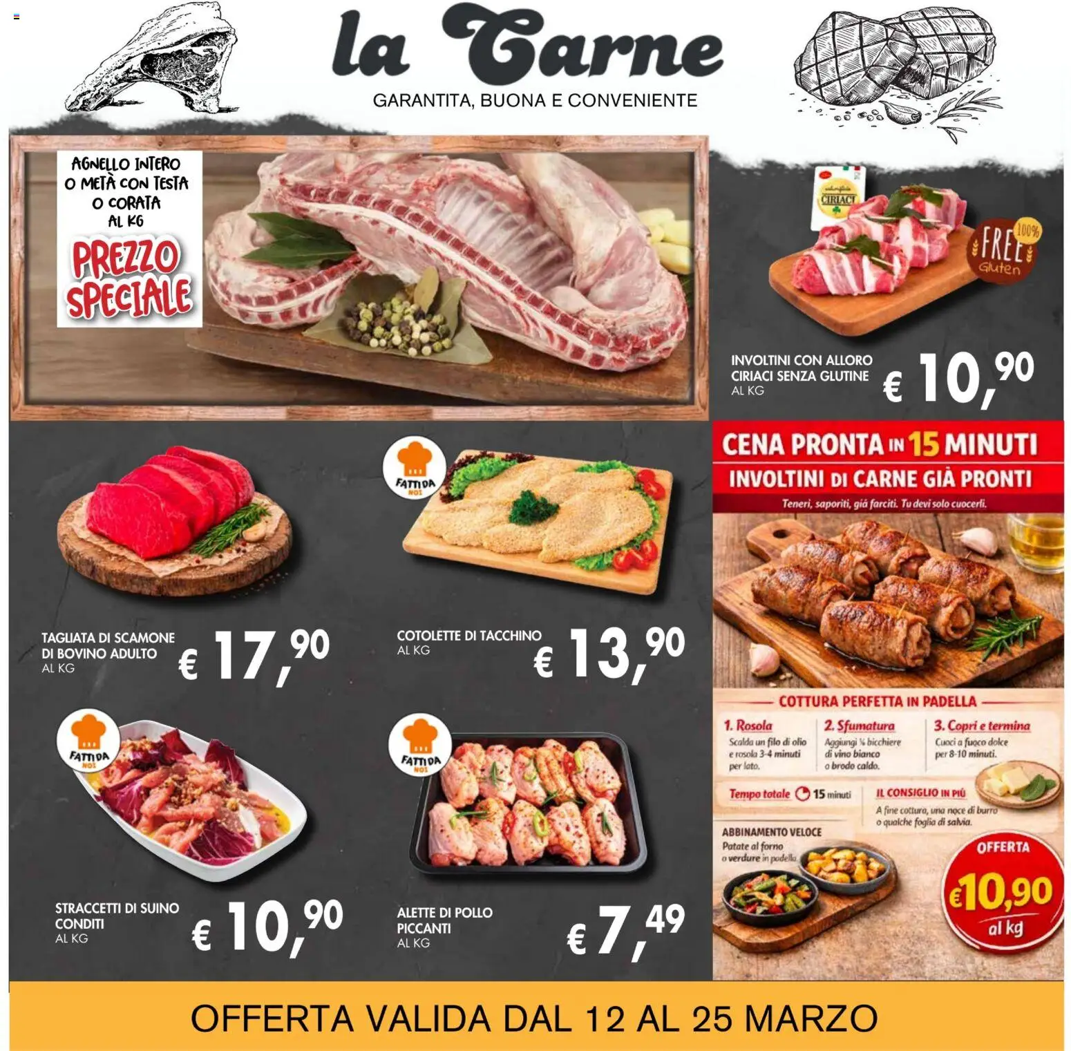 Volantino Coal del 12.03.2026 | Pagina: 4 | Prodotti: Verdure, Burro, Padella, Agnello