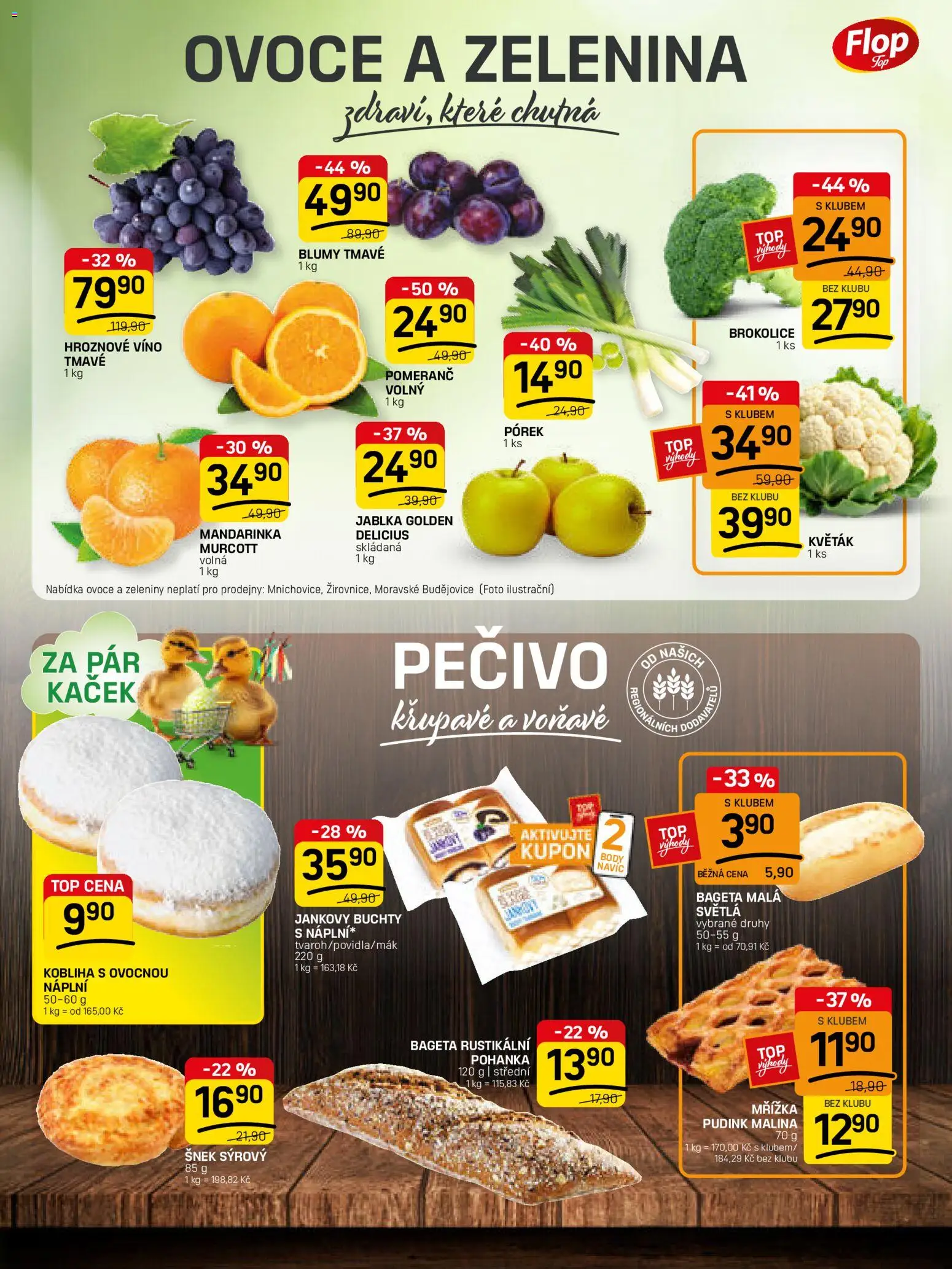 Flop leták - FlopTop od 25.02.2026 | Strana: 3 | Produkty: Ovoce a zelenina, Ovoce, Hroznové víno, Zelenina