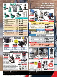 Adendorff Specials │ valid from 01.08.2025 | Page: 33 | Products: Vacuum cleaner, Switch, Water, Foam