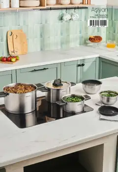 04.09.2025 tarihinden itibaren geçerli olan Karaca kataloğu önizlemesi | Sayfa: 39 | Ürünler: Tencere seti