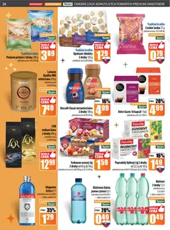 COOP Jednota leták platný od 18.12.2025 | Strana: 24 | Produkty: Dolce Gusto, Šunka, Lavazza, Teekanne