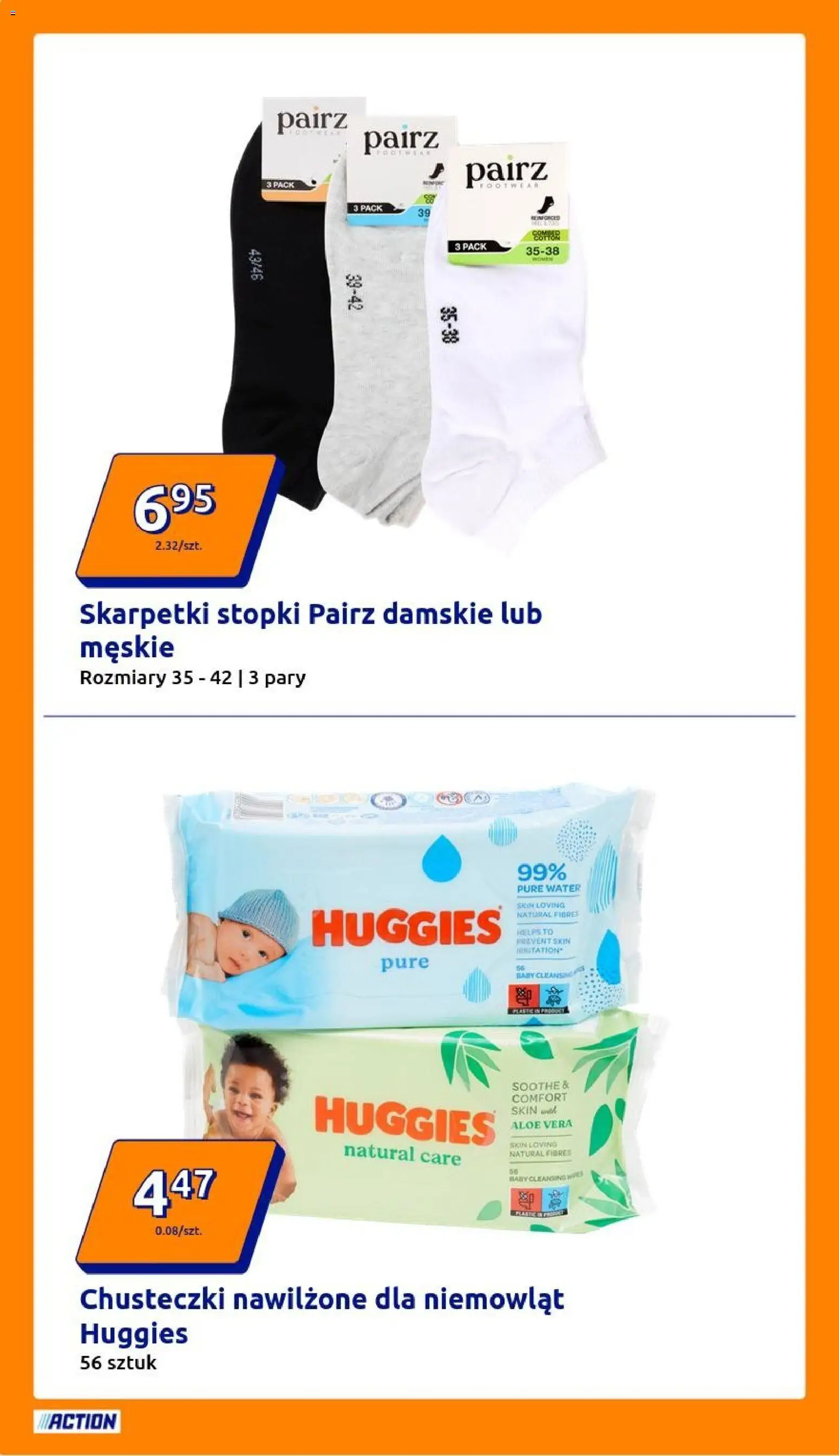 Action Gazetka od 11.02.2026 | Strona: 2 | Produkty: Skarpetki