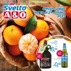 Anteprima del volantino A&O Svelto catalogo valido a partire dal 16.10.2025