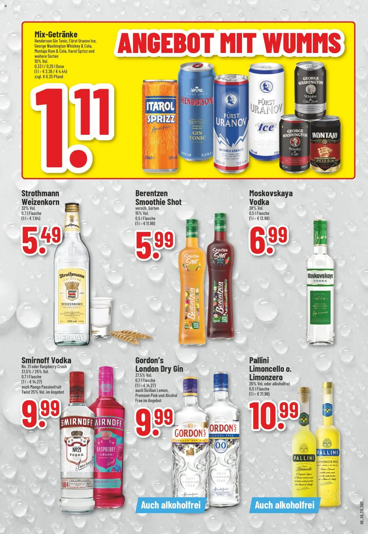 Trinkgut Prospekt 	 – gültig ab 16.02.2026 | Seite: 9 | Produkte: Mango, Limoncello, Gin, Whiskey