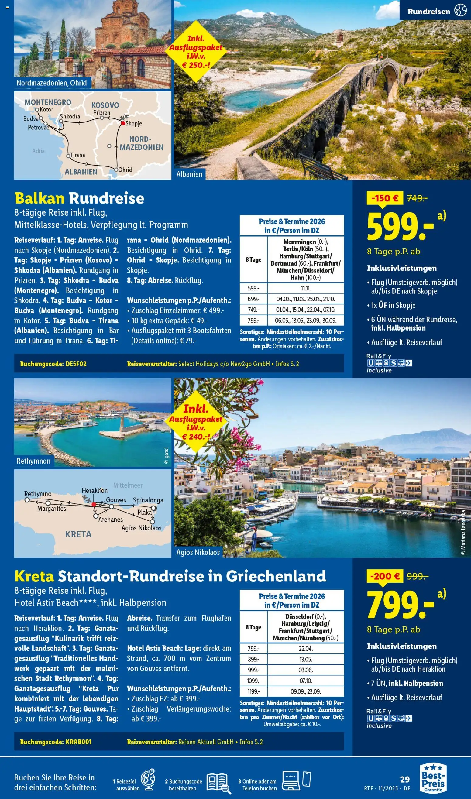 Lidl Reisen - Black Friday – gültig ab 12.11.2025 | Seite: 29 | Produkte: Telefon