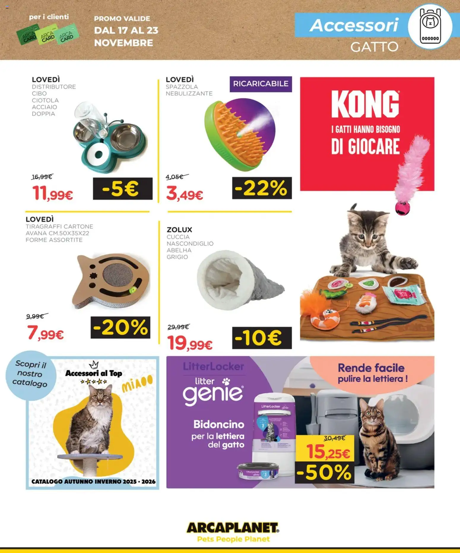Volantino Arcaplanet del 17.11.2025 | Pagina: 25
