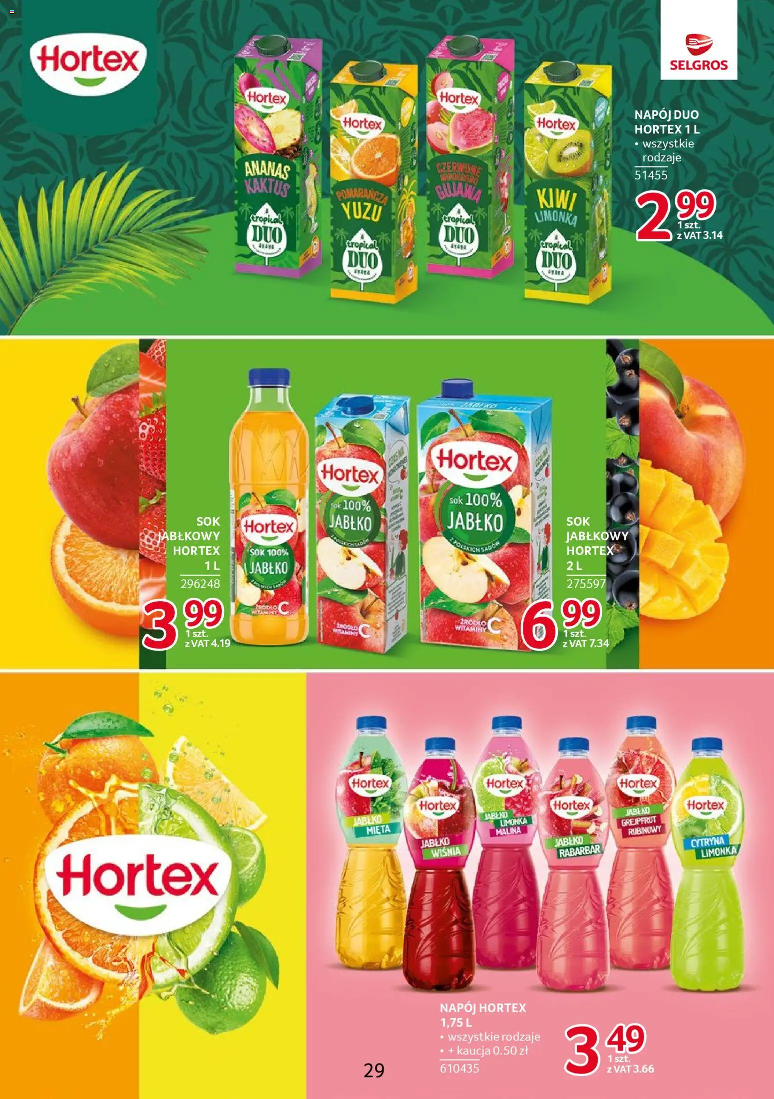 Selgros cash&carry gazetka - Markowe produkty od 26.03.2026 | Strona: 29 | Produkty: Limonka, Malina, Mięta, Ananas
