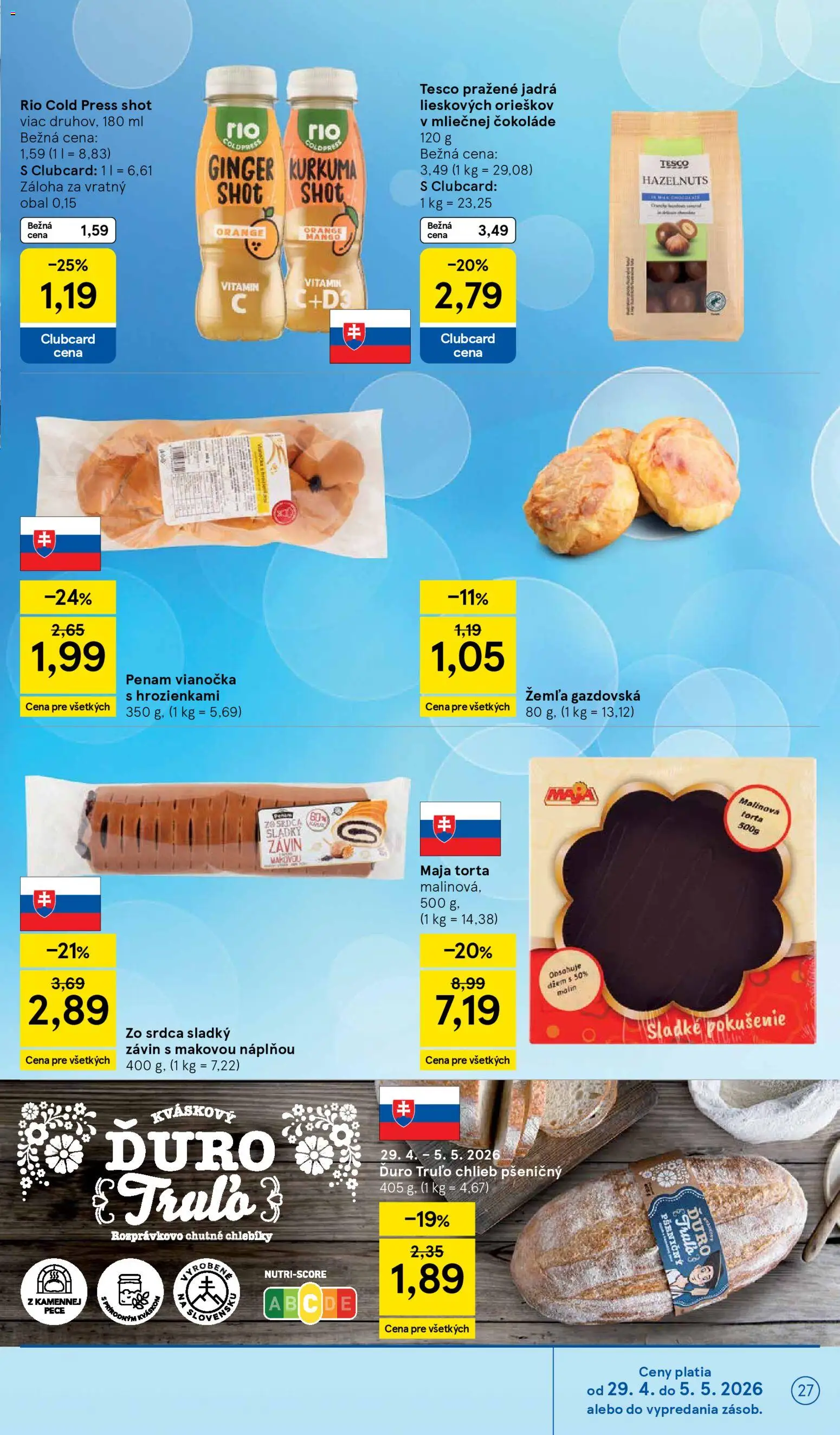 Tesco Hypermarket - leták od 29.04.2026 » Pozrite si limitované zľavy a ušetrite ešte dnes! | Slovensko