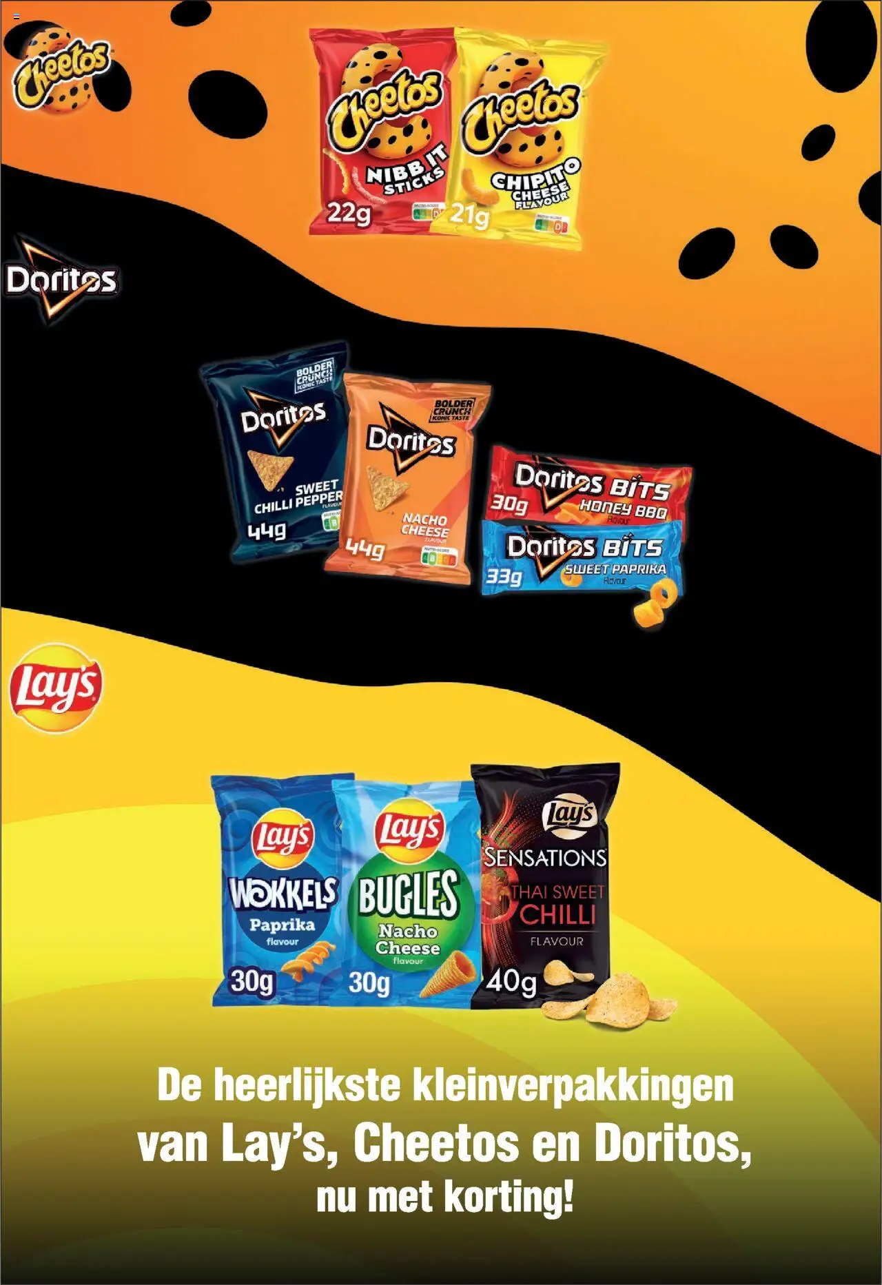  | Pagina: 24 | Producten: Kész piskótalap, Doritos, Cheetos
