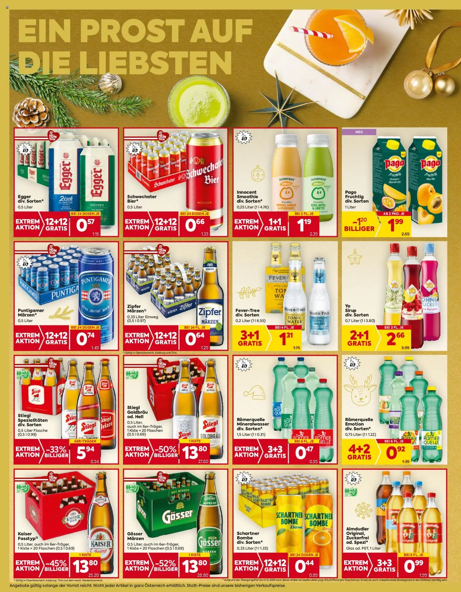 Billa Flugblatt - Tirol gültig ab 11.12.2025 | Seite: 12 | Produkte: Kiwi, Zitrone, Limette, Äpfel