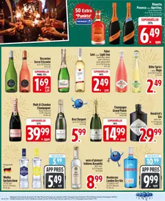 Edeka DE - DE Folder - Voorbeeld van een folder van Edeka DE, geldig van 28.12.2025 | Pagina: 20 | Producten: Gin, Wodka, Olasz felvágott