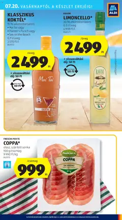 Aldi akciós ujság - amely érvényes a következő dátumtól: 17.07.2025 | Oldal: 5