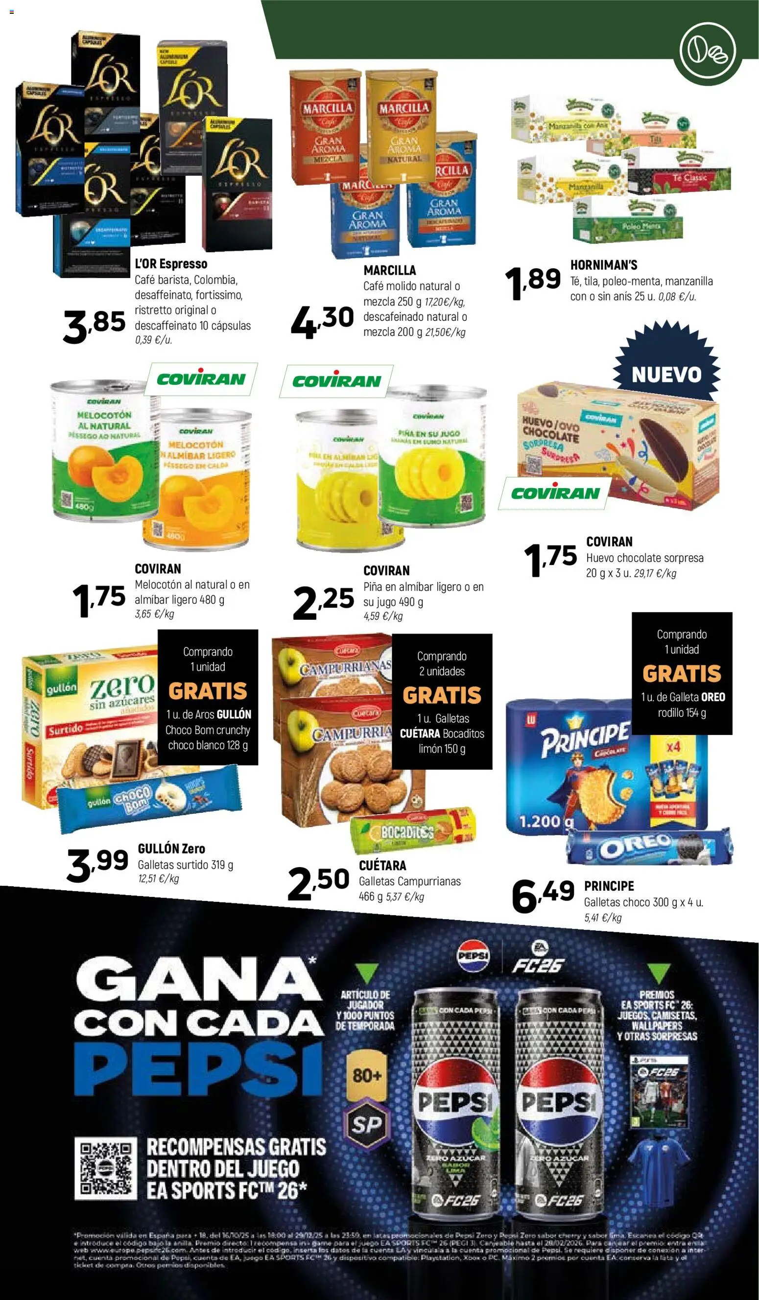 Coviran - Cuenca │ válido desde el 16.12.2025 | Página: 15 | Productos: Café, Jugo, Piña, Jugador