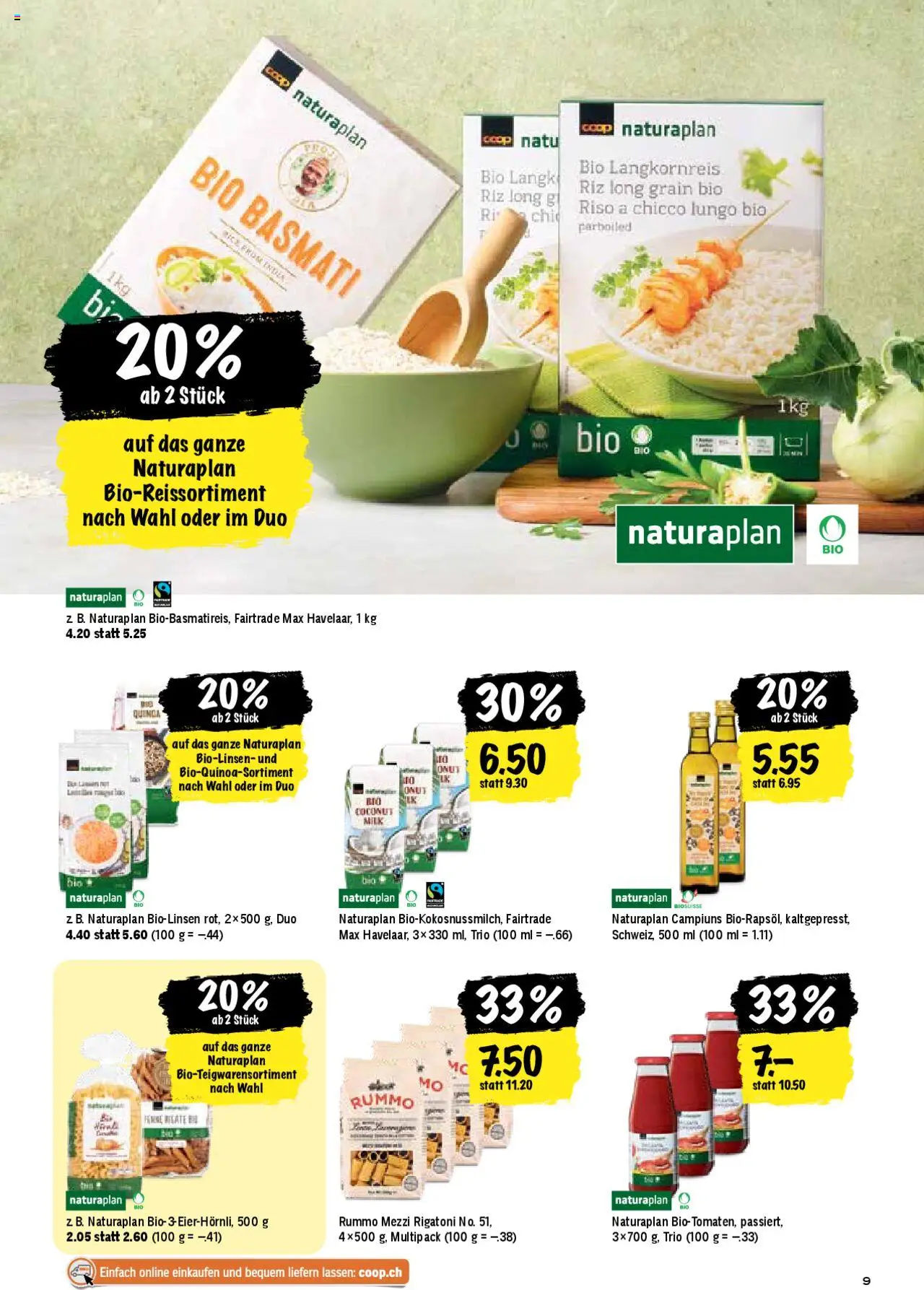 Coop Aktionen ab 12.06.2025 | Seite: 9 | Produkte: Pasta