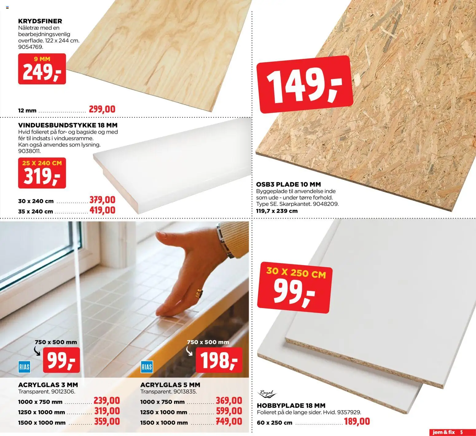 Jem & fix tilbudsavis – gyldig fra 11.01.2026 | Side: 5 | Produkter: Søm