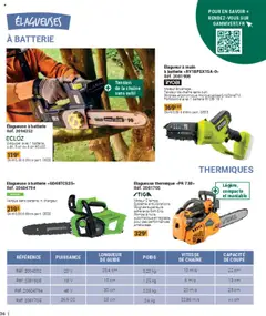 Gamm vert - Prévisualisation de Gamm vert catalogue valide à partir de 05.03.2025 | Page: 36 | Produits: Poids, Batterie, Huile