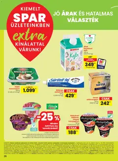 Spar Extra ajánlat - amely érvényes a következő dátumtól: 04.12.2025 | Oldal: 3