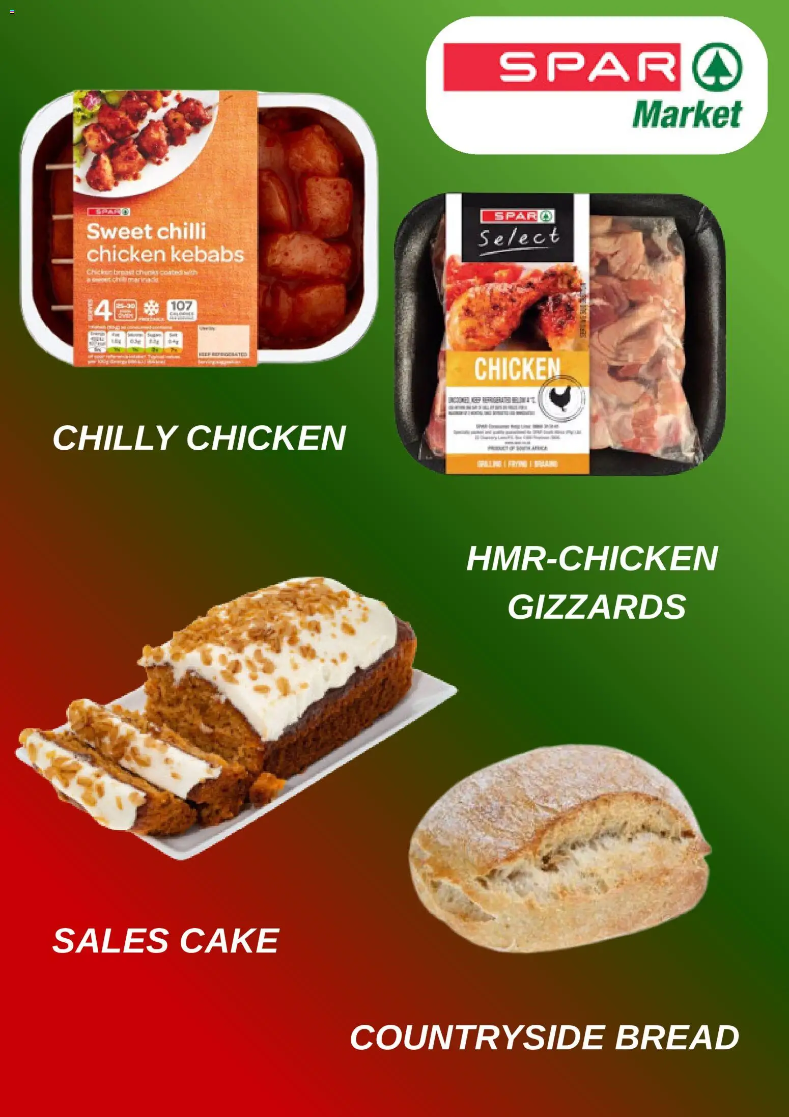 Spar Catalogue valid from 07.04.2026 | Page: 2 | Products: Bread, Chicken, Chilli, Hajvasaló