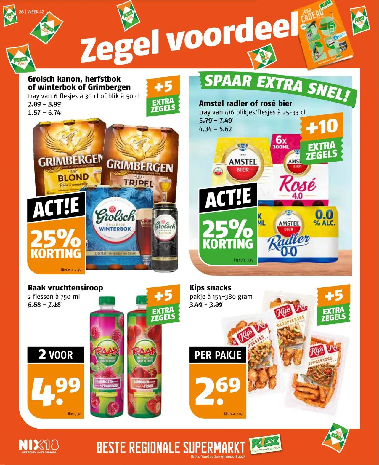 {H1} | Pagina: 26 | Producten: Snacks, Bier, Aardbeien
