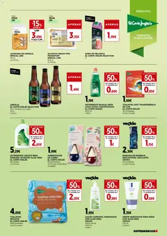 Pré-visualização El Corte Ingles folheto válido de 13.03.2026 | Página: 31 | Produtos: Detergente, Salsicha, Sumo, Melancia