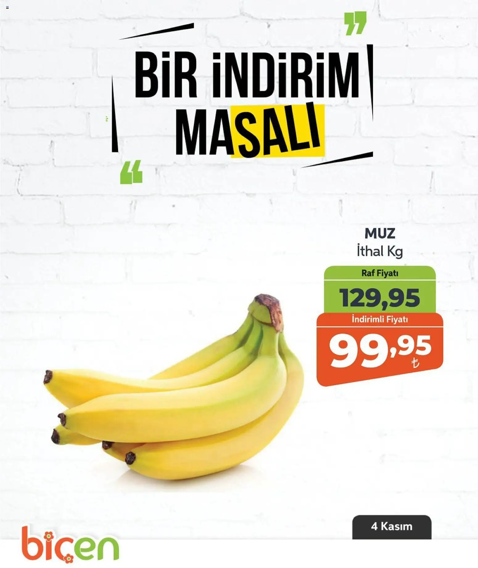 Biçen Market Bir İndirim MaSalı - 04.11.2025 tarihinden itibaren geçerlidir | Sayfa: 26 | Ürünler: Raf