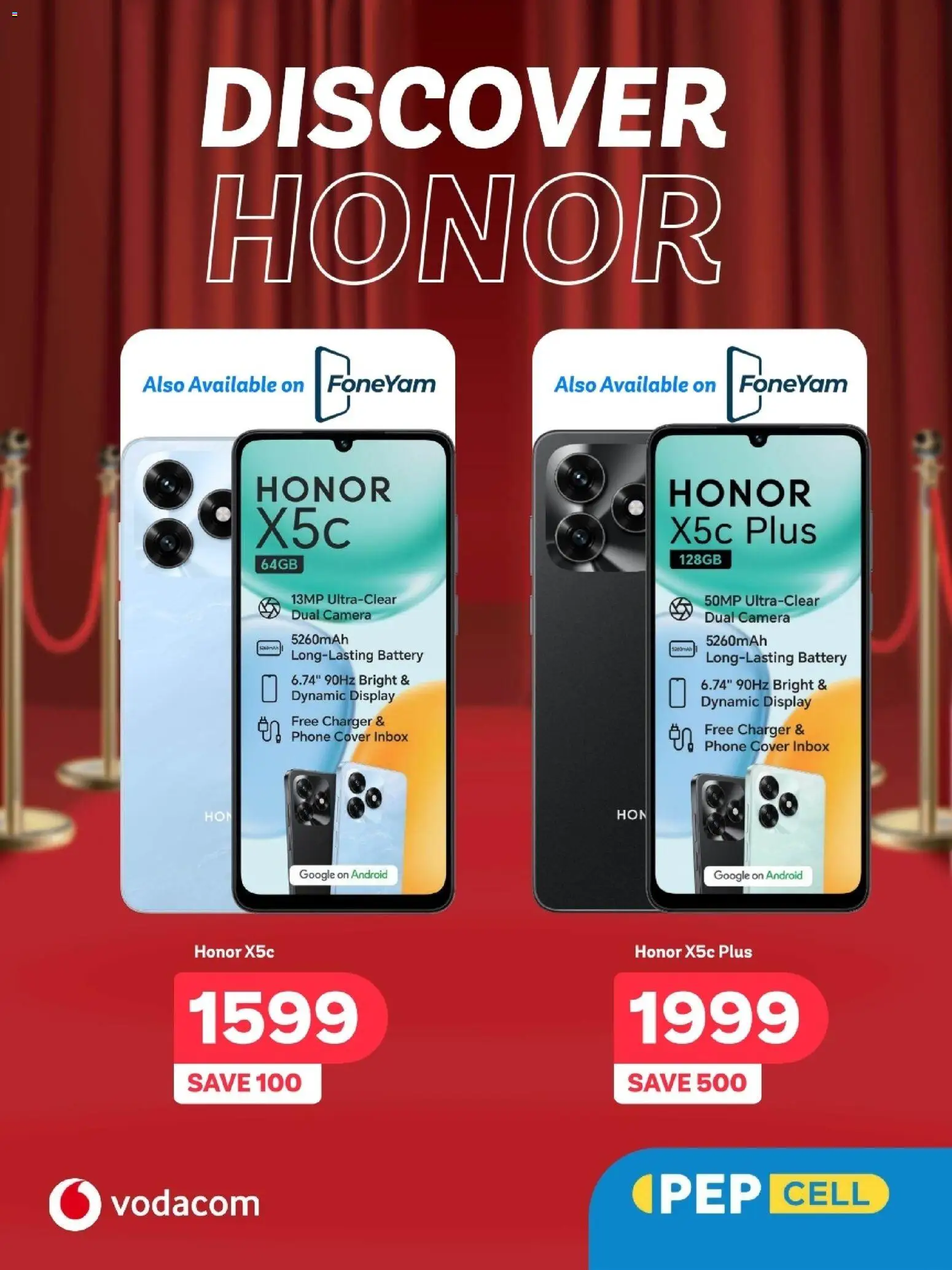 New PEP Stores catalogue – valid from 25.02.2026 | Page: 15 | Products: Cover, Phone, Battery, Charger