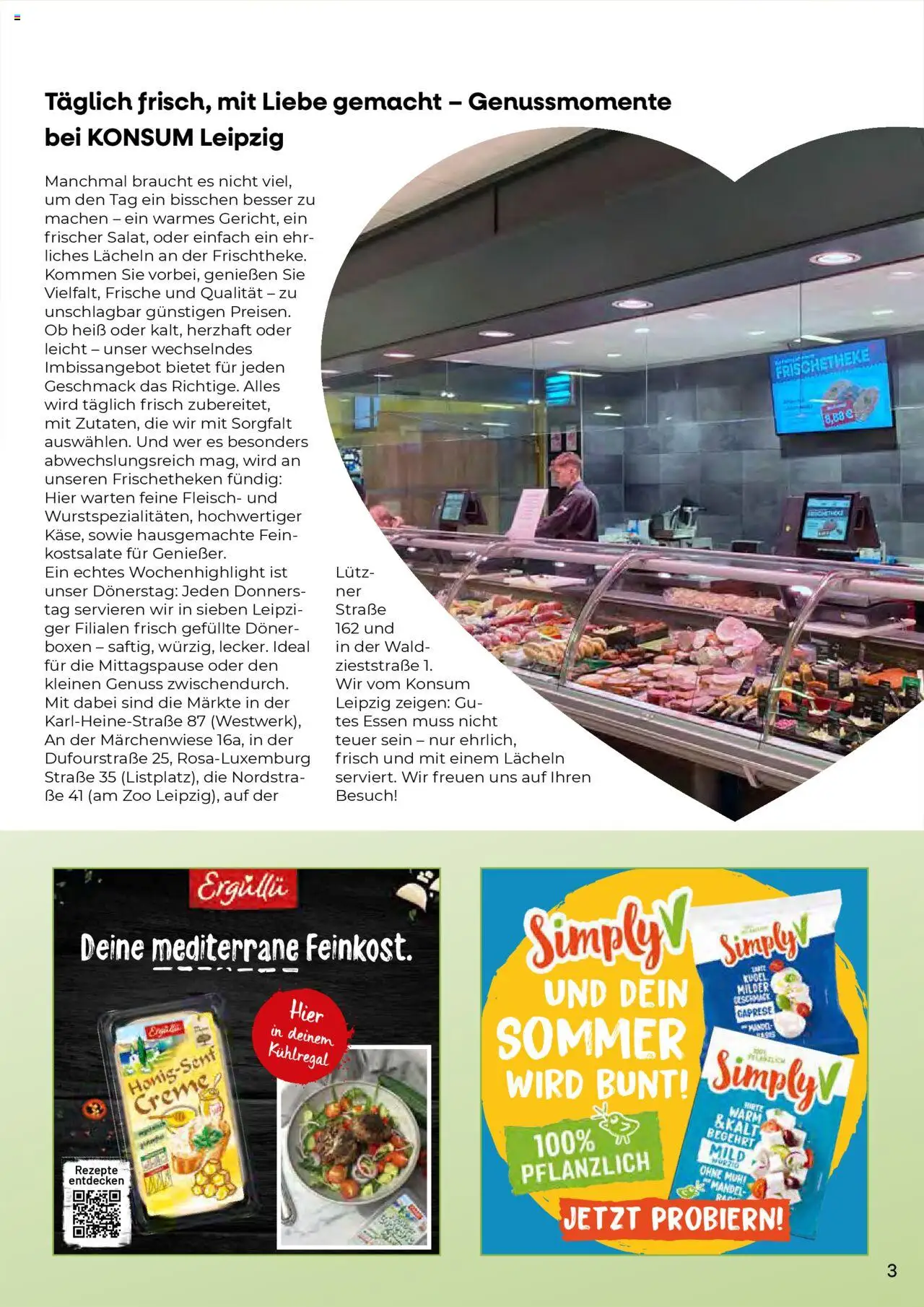 KONSUM Leipzig - Nah. Frisch. Freundlich. - gültig ab dem 28.07.2025 | Seite: 3 | Produkte: Fleisch