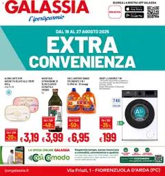 Anteprima del volantino Volantino Galassia	 valido a partire dal 18.08.2025