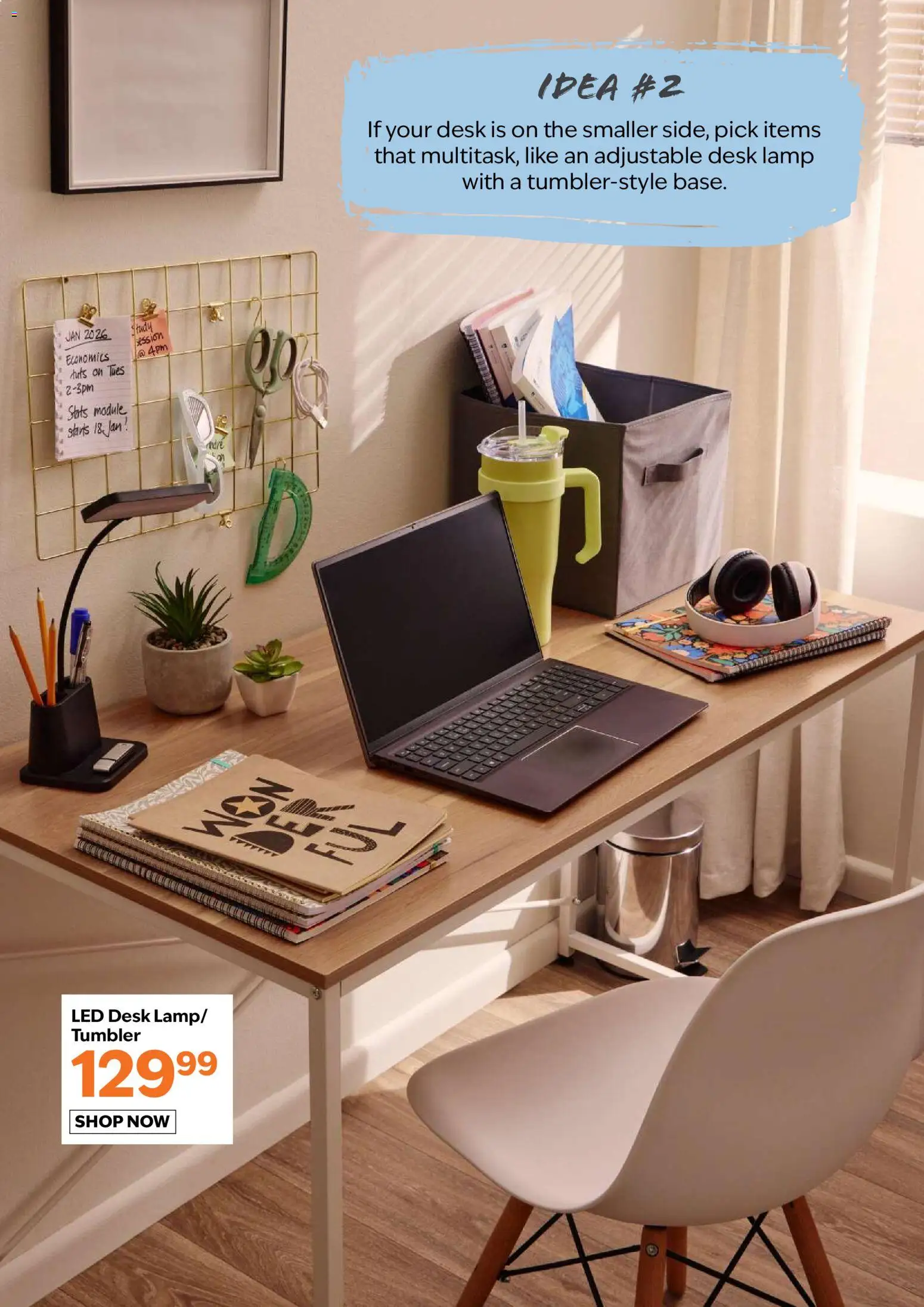 New Sheet Street catalogue – valid from 26.12.2025 | Page: 4 | Products: Desk, Lamp, Desk lamp, Nuts
