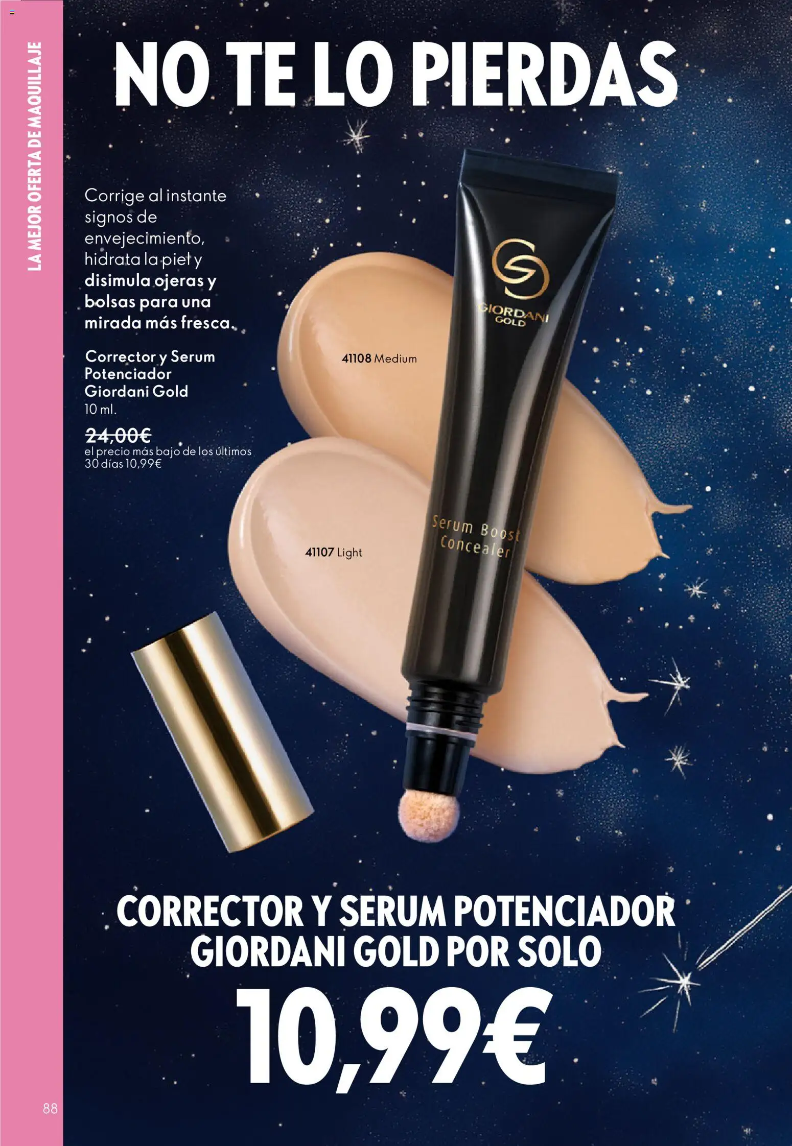 Oriflame - Catálogo Campaña 17 │ válido desde el 10.12.2025 | Página: 88 | Productos: Maquillaje, Corrector, Sérum, Té