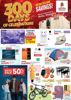 Preview of Nesto - Offers valid from 11.12.2025 | Page: 2 | Products: Pizza, Bruser, Lampe, Spidskål