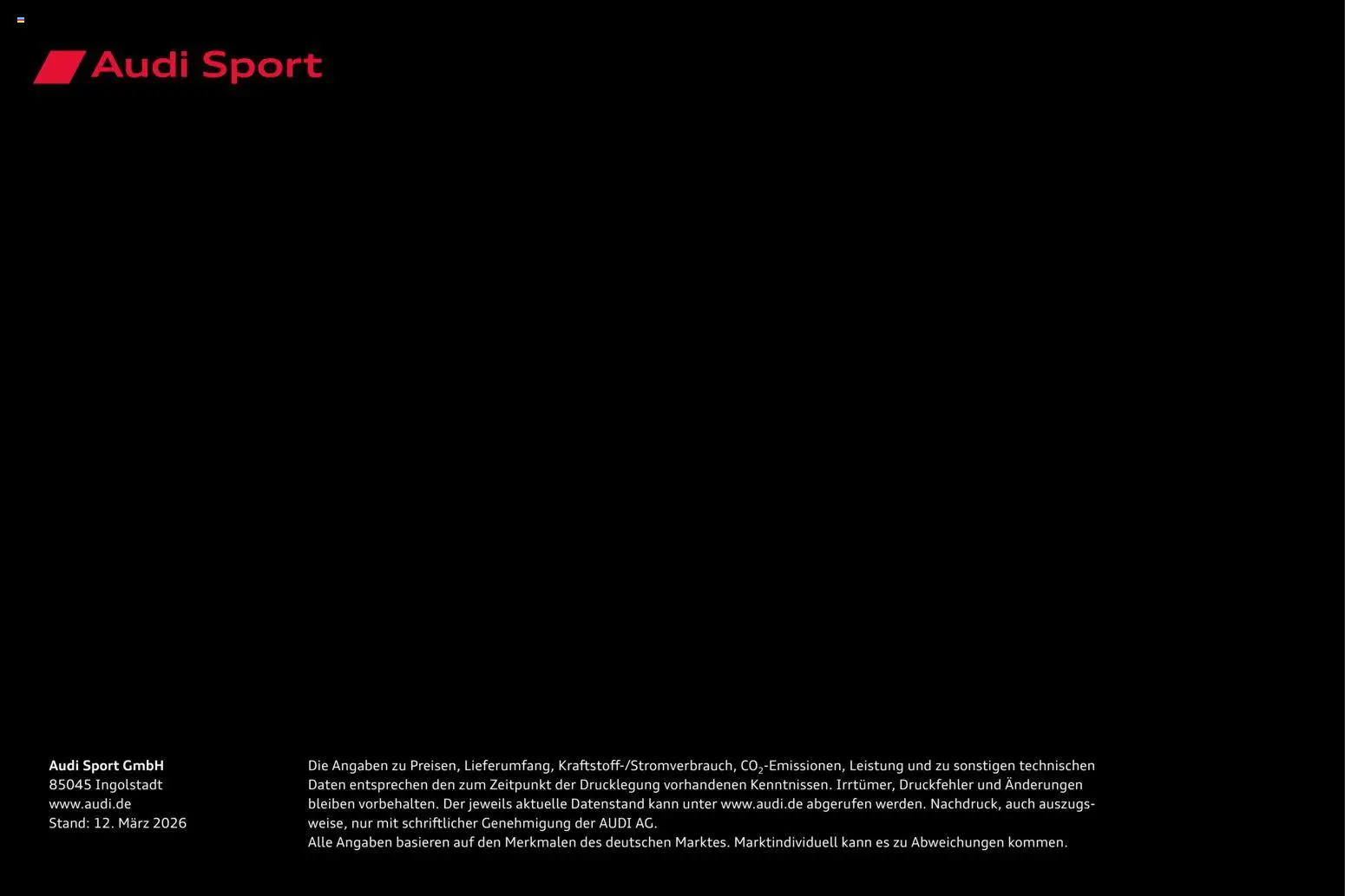 Audi RS 3 Sportback / RS 3 Limousine – gültig ab 28.10.2025 | Seite: 92