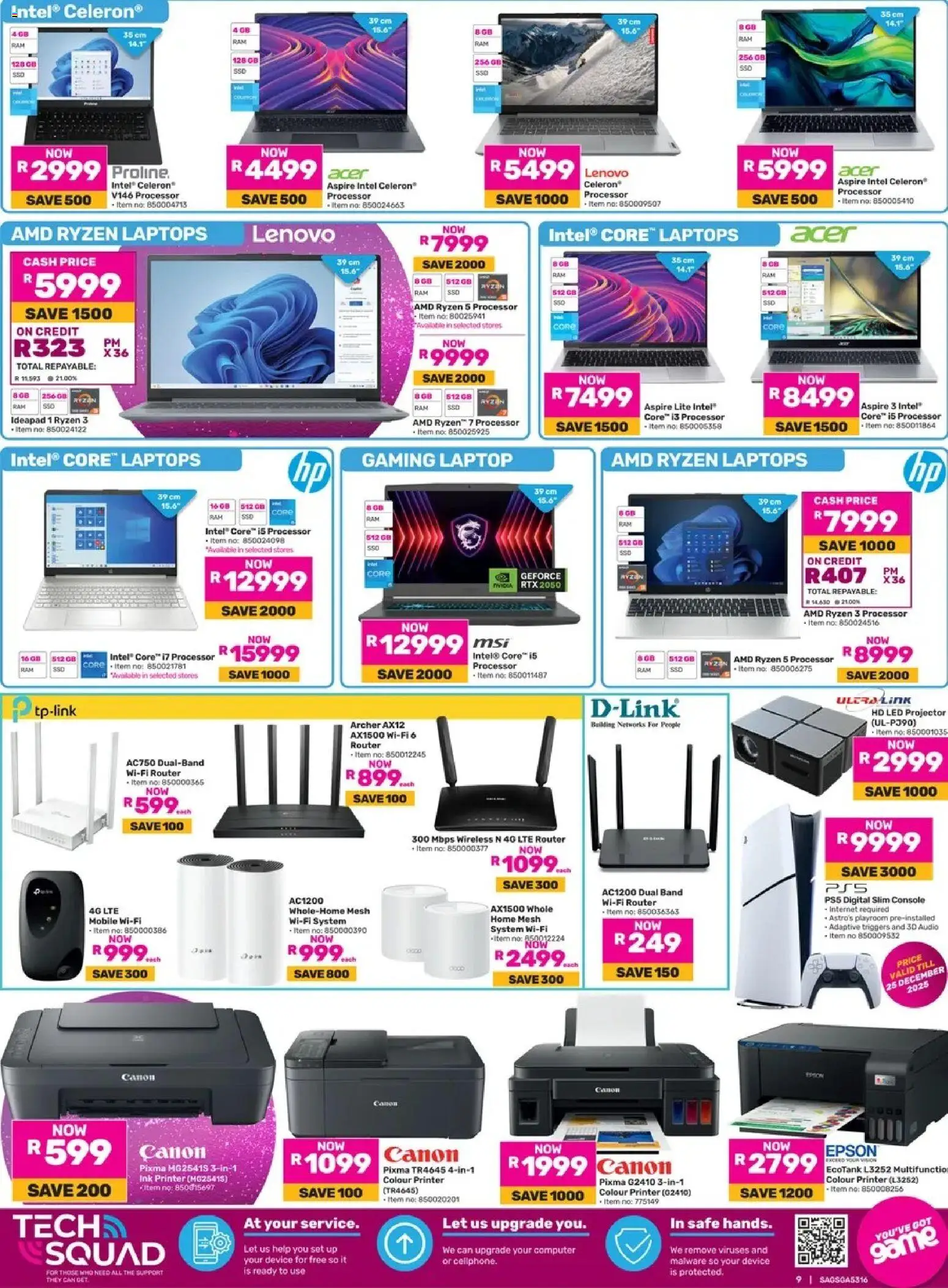 Game - Catalogue valid from 02.12.2025 | Page: 9 | Products: Computer, Game, Printer