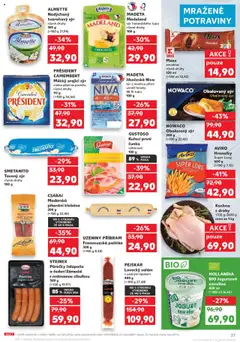 Kaufland leták - Praha 4 od 23.07.2025 | Strana: 37 | Produkty: Zrající sýr, Zmrzlina, Madeland Madeta, Hollandia