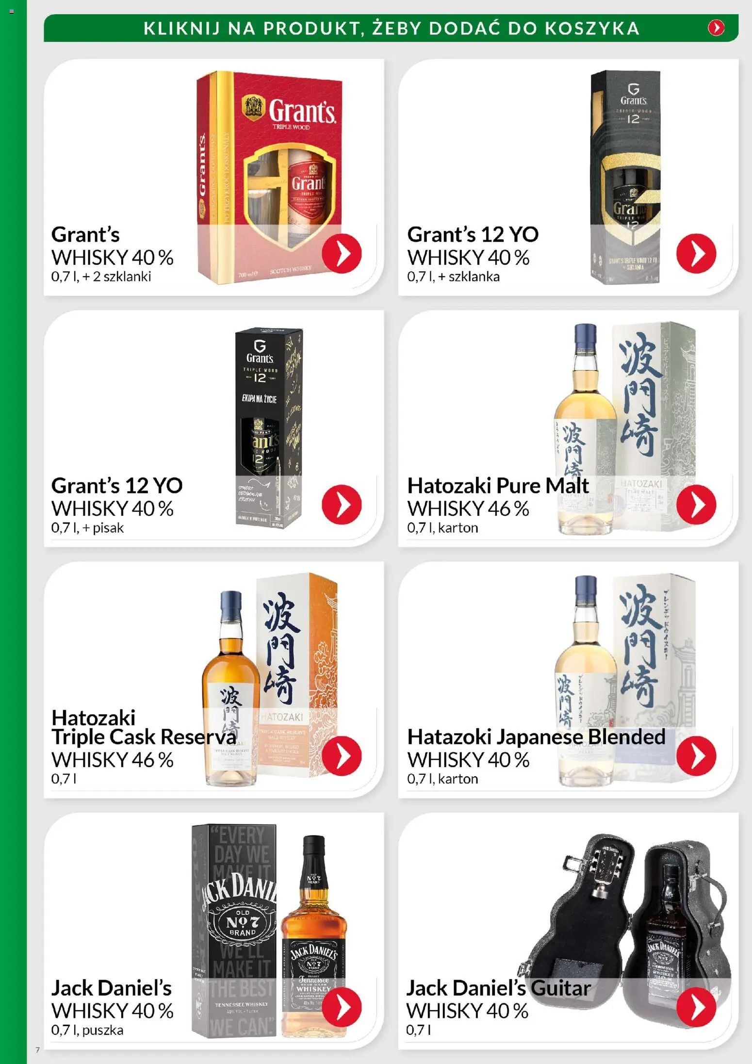 Eurocash Gazetka - Świąteczny Katalog Alkoholi od 01.11.2025 | Strona: 7