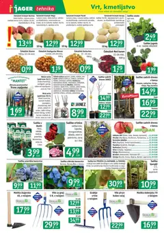 Jager katalog akcije – veljaven od 11.03.2026 | Stran: 7 | Izdelki: Jagode, Kivi, Krompir, Breskev