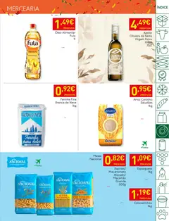 Pré-visualização Recheio folheto válido de 28.10.2025 | Página: 27 | Produtos: Esparguete, Azeite, Arroz, Macarrão