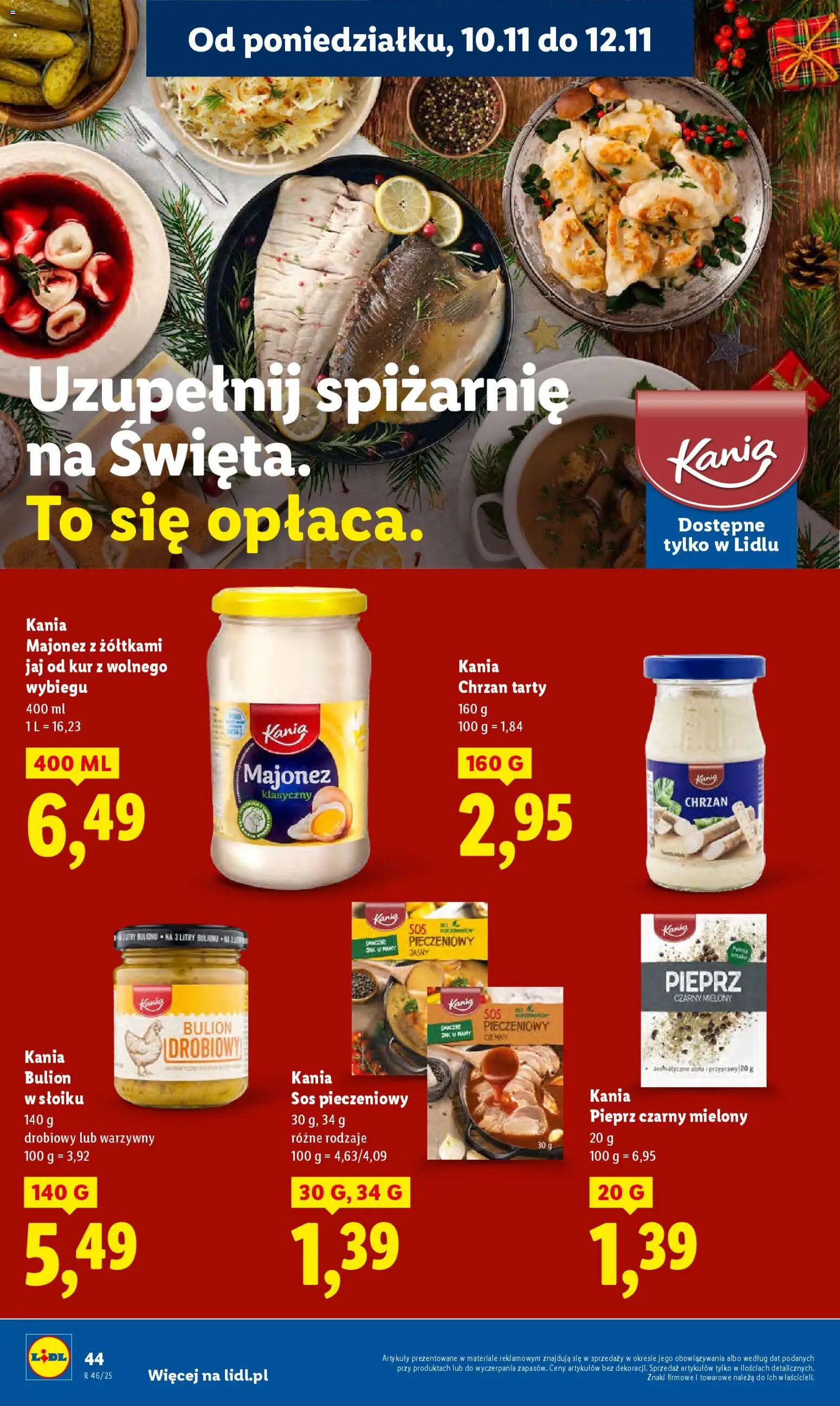 Lidl Gazetka od 10.11.2025 | Strona: 44