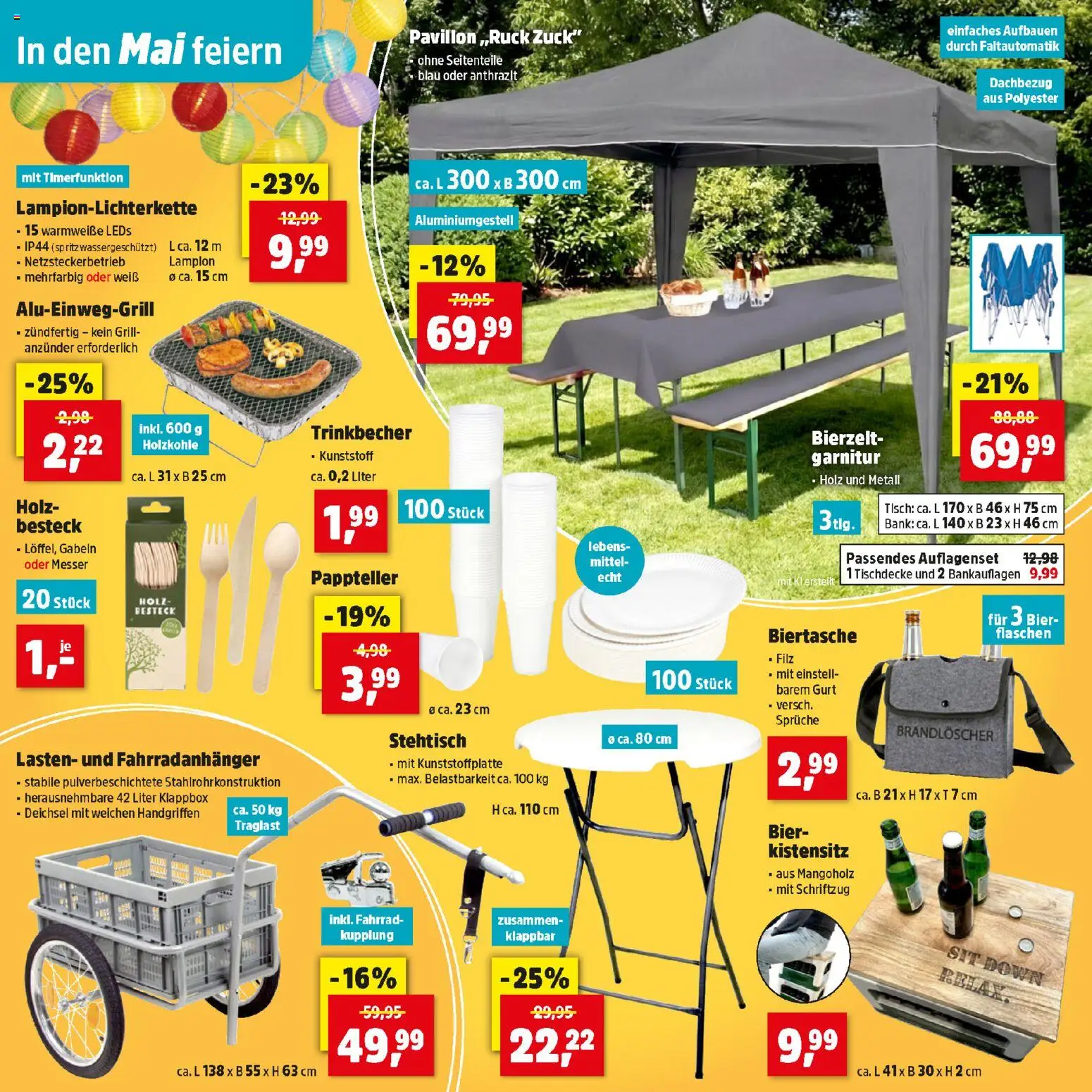 Thomas Philipps Flugblatt gültig ab 27.04.2026 | Seite: 14 | Produkte: Grill, Tisch, Bier